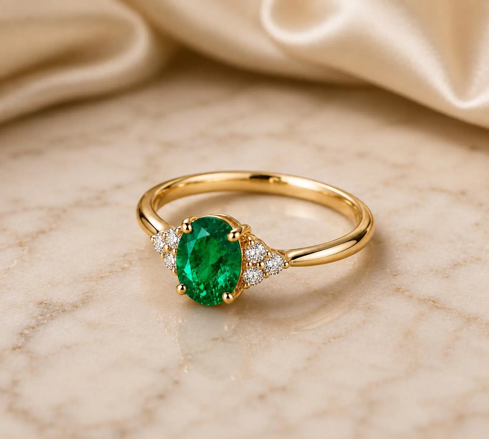 SP-01009 Emerald Style Set (Ring + Bracelet) - Image 11