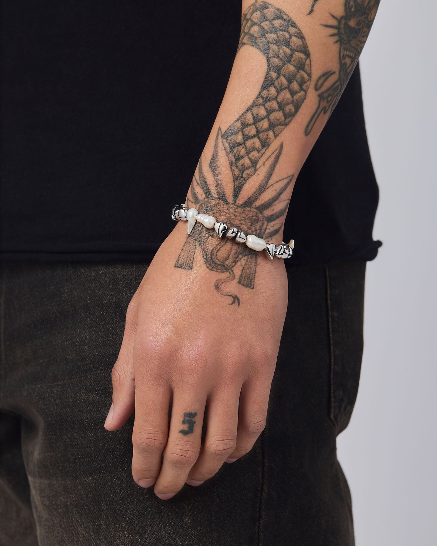 Tideforms_Float_Bracelet_SS_POM_1-model-stainless-steel Float - Image 5