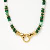 Harris Reed In Good Hands Chunky Beaded Gemstone Necklace | 18ct Gold Plated/Multi Green Gemstone & Pearl Harris Reed In Good Hands Chunky Beaded Gemstone Necklace 18ct Gold Platedmulti Green Gemstone Pearl Necklaces Missoma 423058 100x100