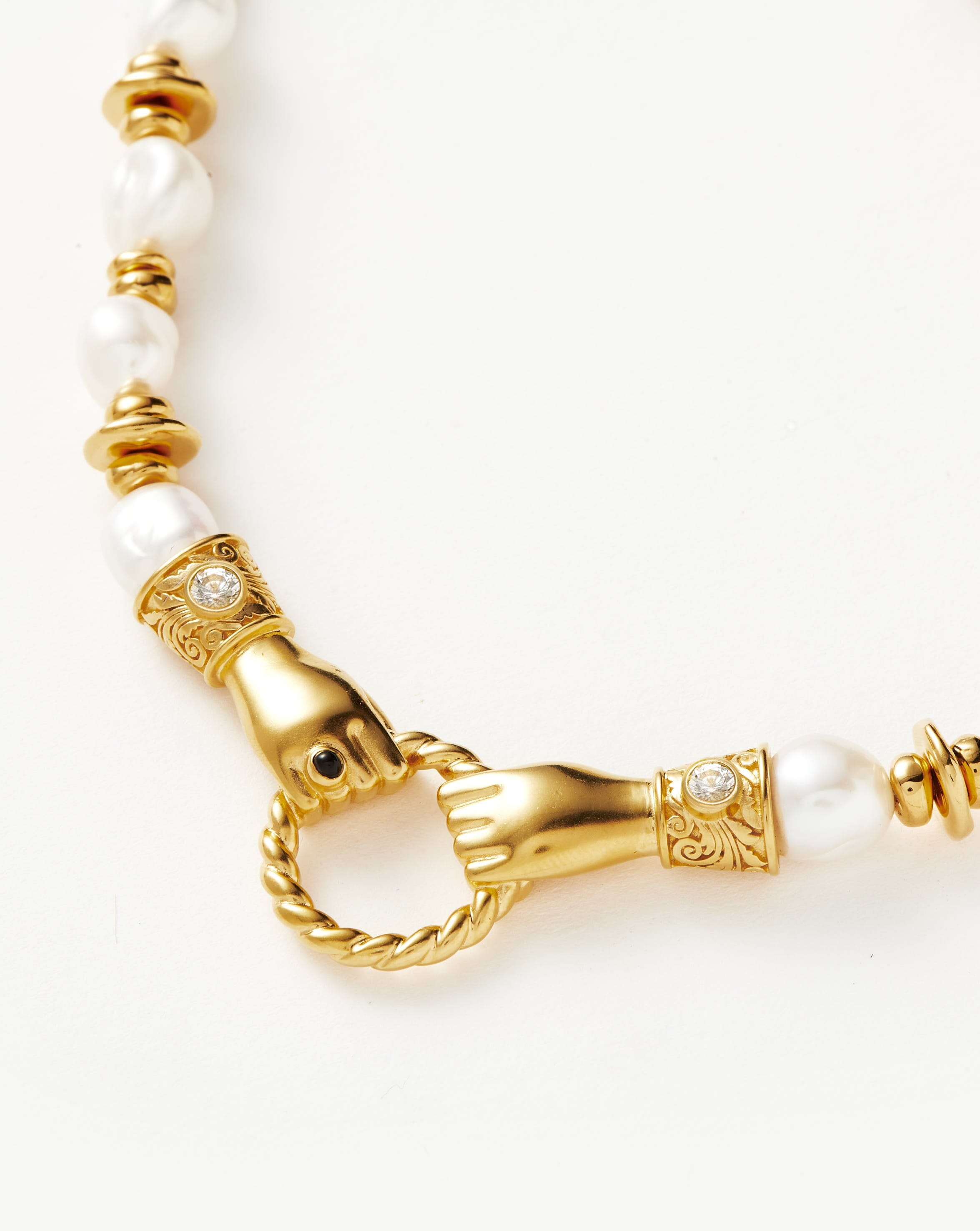 harris-reed-in-good-hands-chunky-beaded-gemstone-necklace-18ct-gold-platedpearl-necklaces-missoma-589925 Harris Reed In Good Hands Chunky Beaded Gemstone Necklace | 18ct Gold Plated/Pearl - Image 4