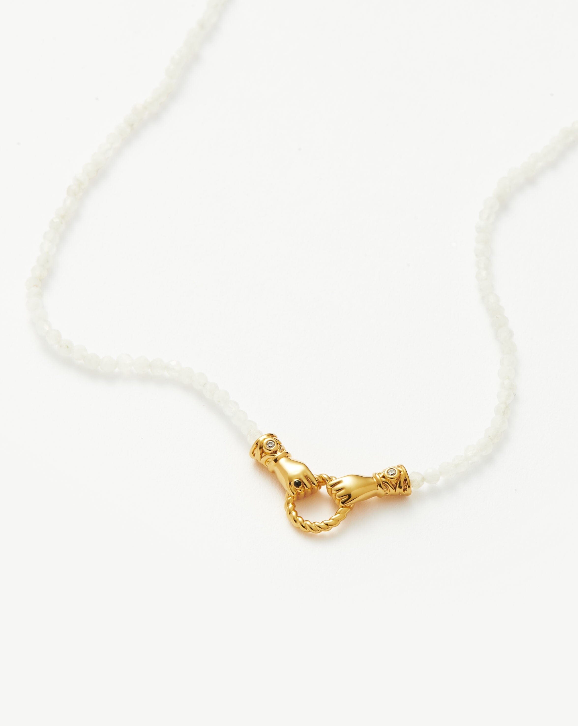 harris-reed-in-good-hands-mini-beaded-gemstone-necklace-18ct-gold-platedrainbow-moonstone-necklaces-missoma-373441 Harris Reed In Good Hands Mini Beaded Gemstone Necklace | 18ct Gold Plated/Rainbow Moonstone - Image 5