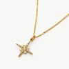Harris Reed North Star Pearl Necklace 18ct Gold Vermeilpearl Necklaces Missoma 194147 100x100