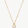 Lucy Williams Square Mother Of Pearl Necklace Necklaces Missoma 577515 100x100